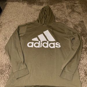 Adidas hooded sweatshirt